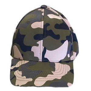 City Streets Pink Camo Baseball Style Hat Cap